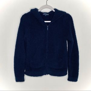 Barefoot Dreams • Cozy Chic Zip Up Hoodie Navy
